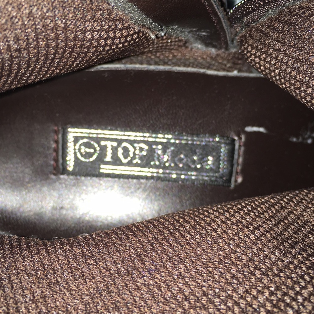 Top Moda Side Zip Suede Boots With Folded Cuff. - image 5